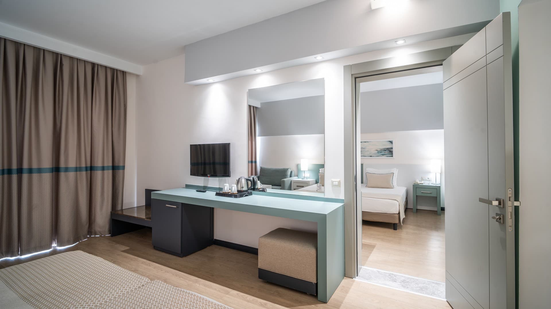 Arcanus Hotels Sorgun Superior Aile Odaları yatak odası